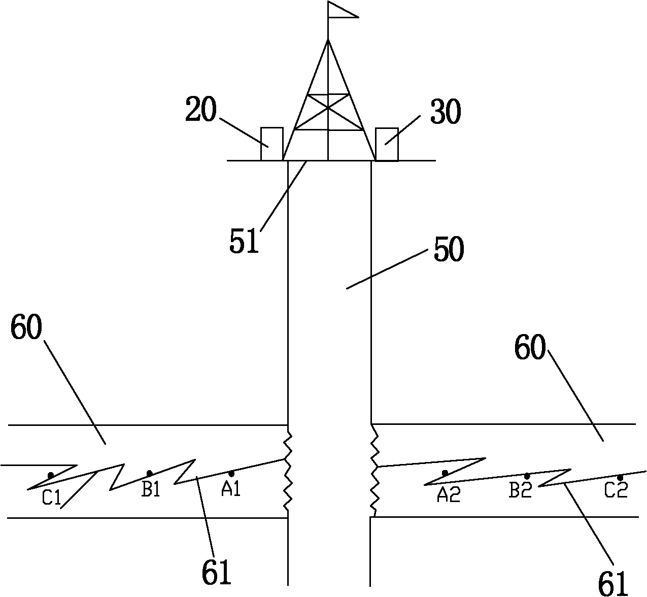 Mine monitoring method and equipment