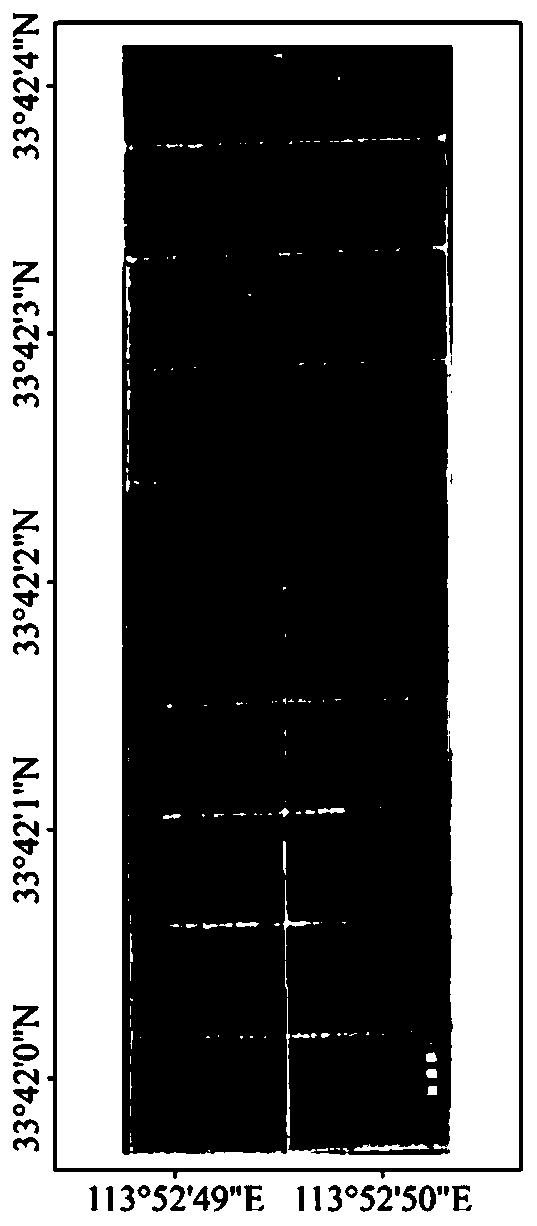 Winter wheat yield prediction method based on unmanned aerial vehicle imaging hyperspectral remote sensing