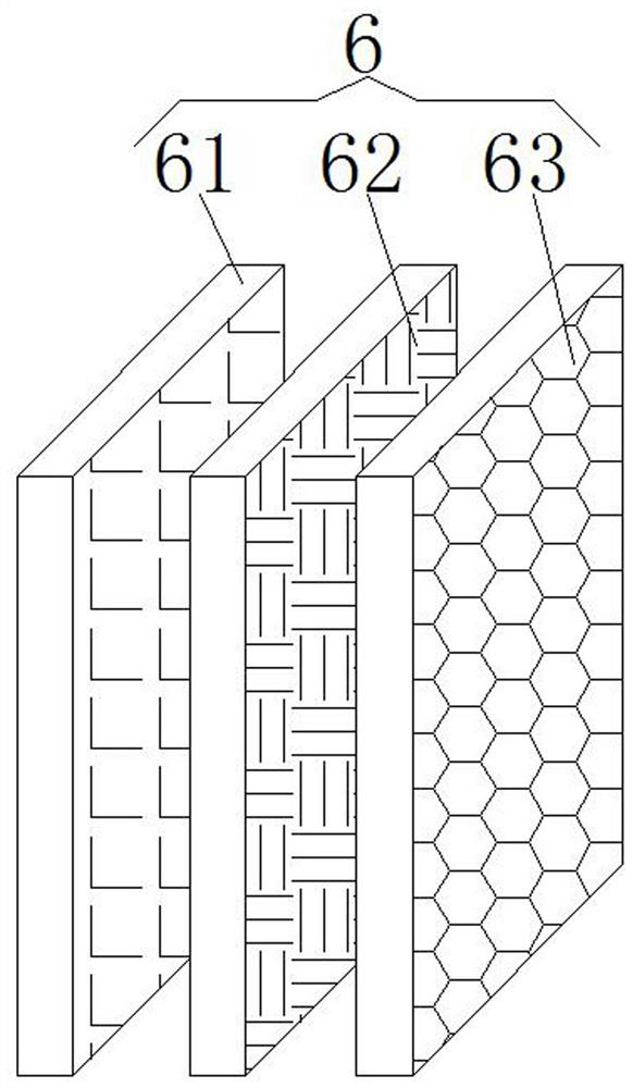 Multi-layer non-woven geotextile and preparation method thereof