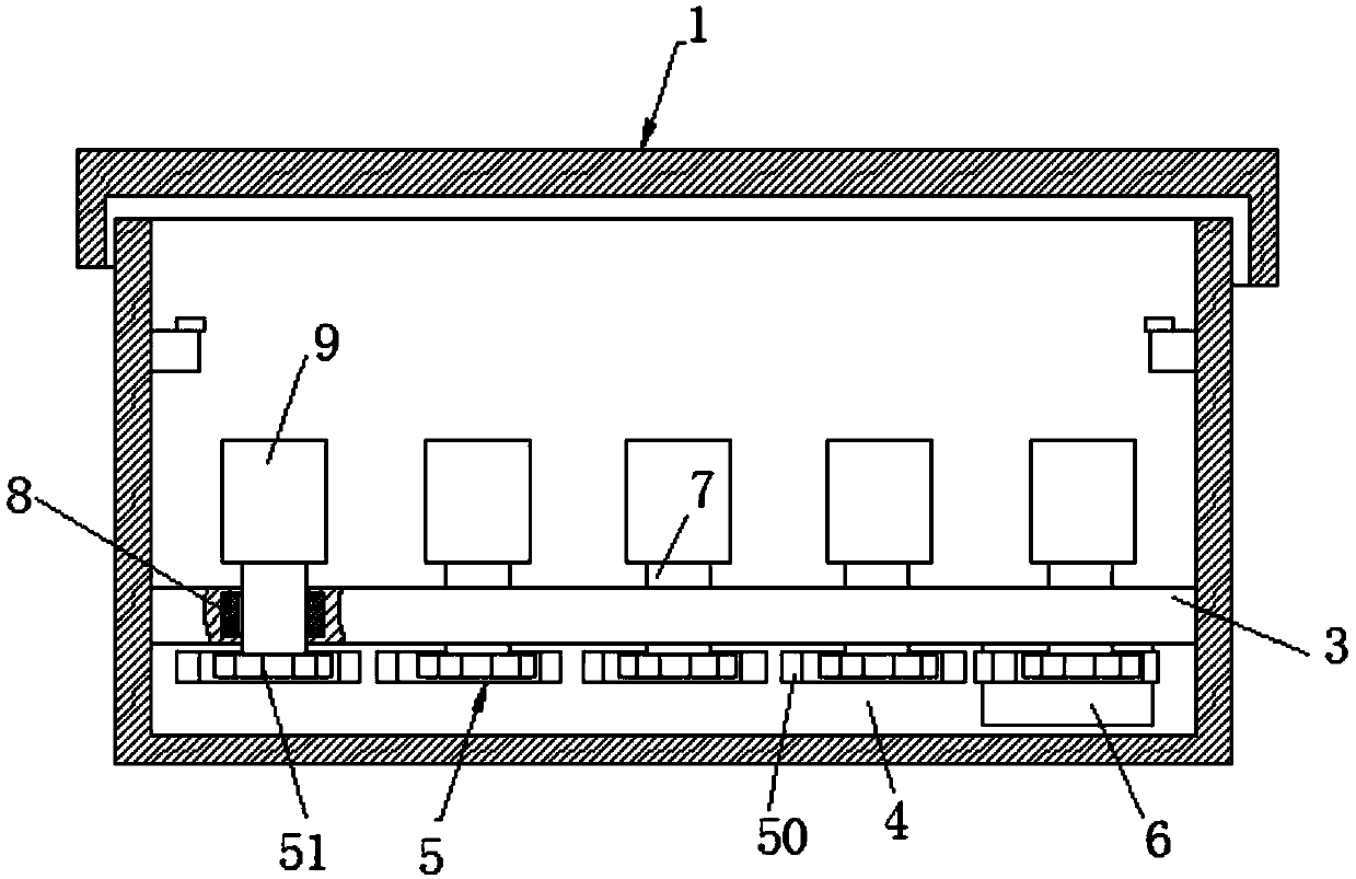 Plant tissue culture bottle washing device applied to experiments of plant physiology