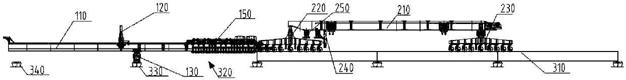 Transporting-erecting integrated machine