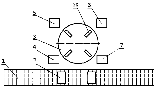 Pre-welding cleaning device for battery cover plate sealing welding