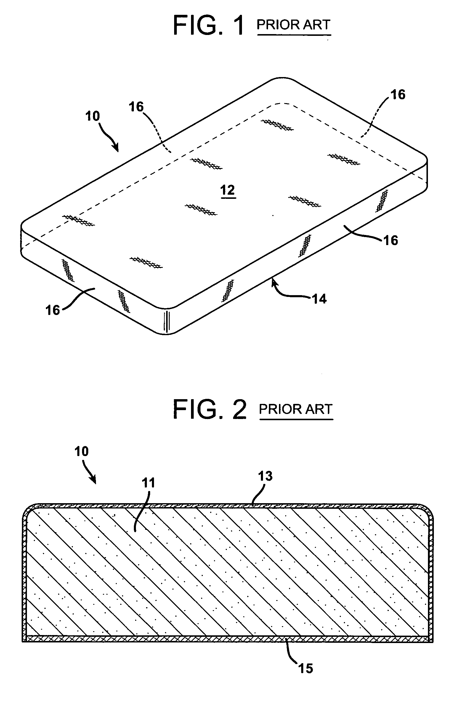 Fiberglass products for reducing the flammability of mattresses