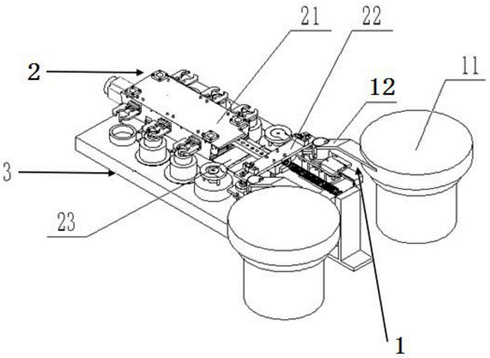 Multi-station material conveying system