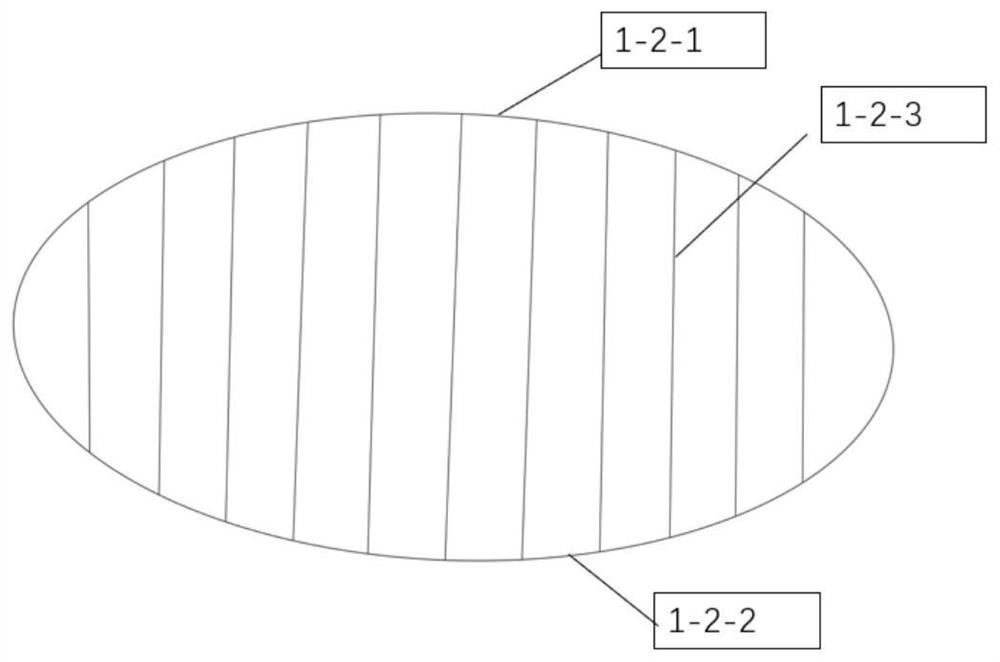 Flexible inflatable type wind turbine blade and manufacturing method thereof