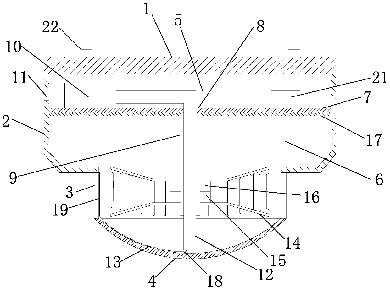 Fire detection monitoring system applied to urban comprehensive pipe gallery and implementation method of fire detection monitoring system