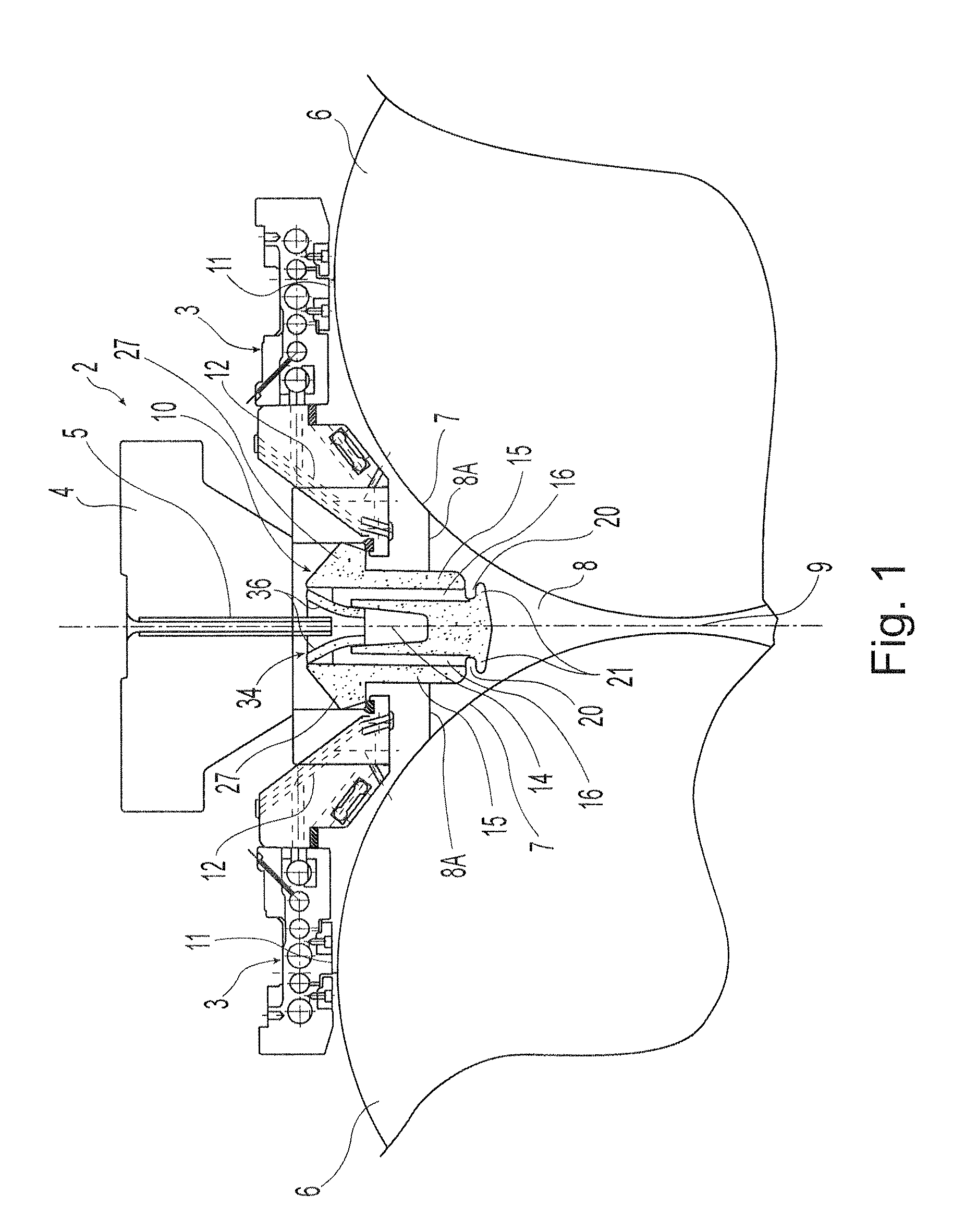 Casting delivery nozzle with insert