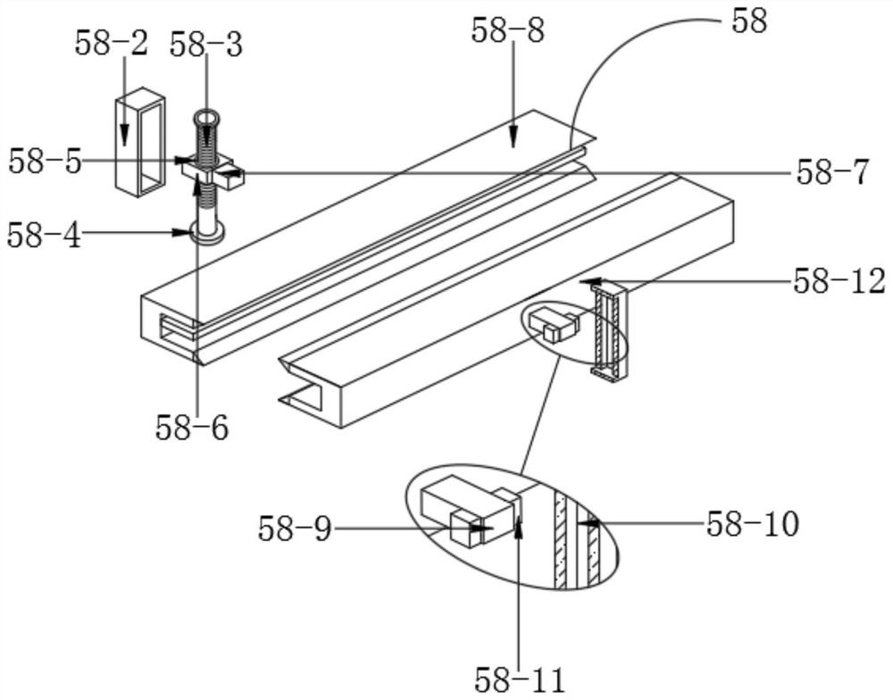 Hollow glass processing assembly line and processing technology thereof