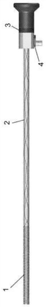 Anti-fogging system that can be thermoregulated by means of a micro controller for rigid endoscopes