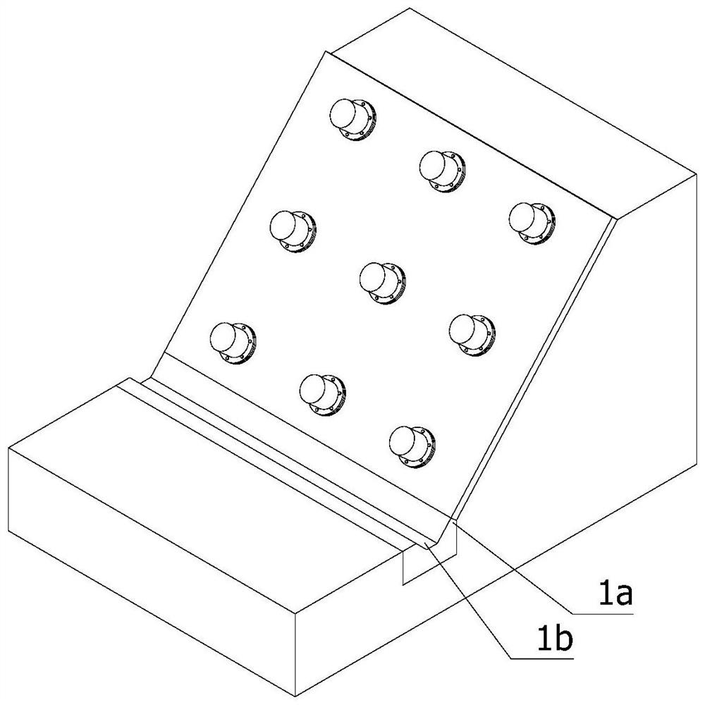 A kind of anti-landslide device for deep foundation pit and using method thereof