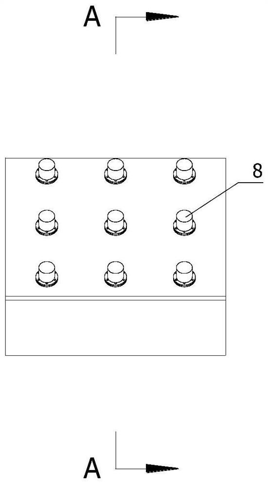 A kind of anti-landslide device for deep foundation pit and using method thereof