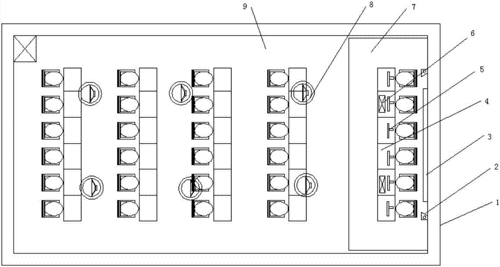 Audio processing control system for audio and video