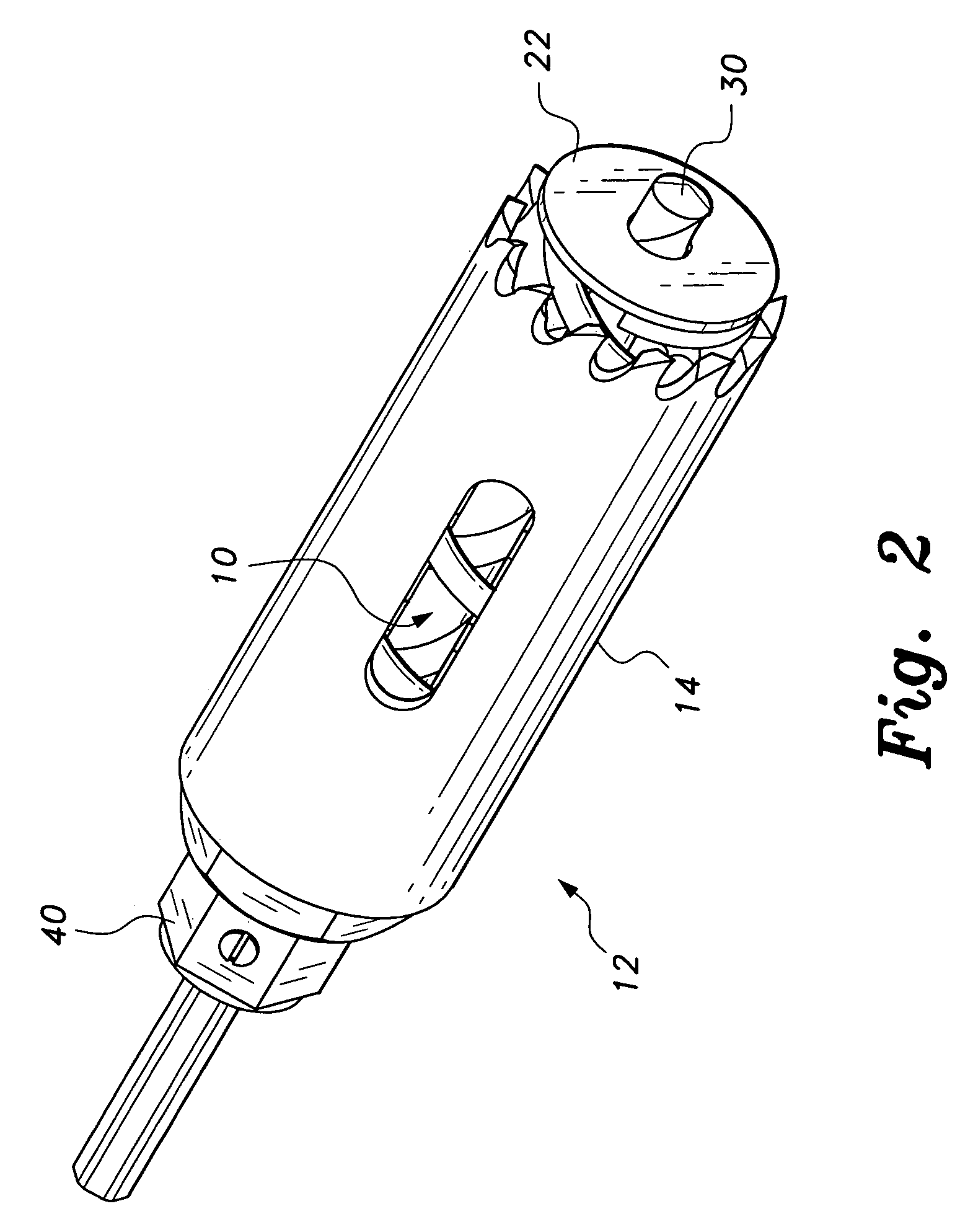 Hole saw slug removal device