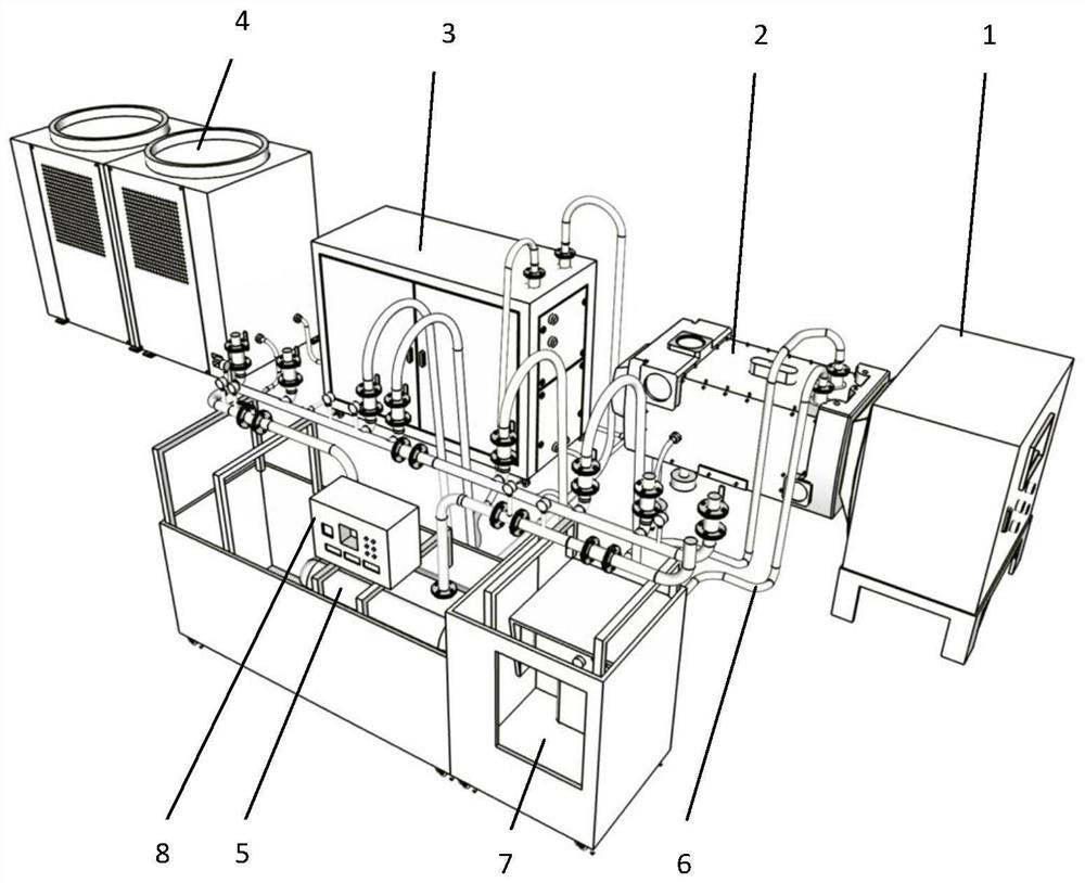 Online activation device for activated carbon adsorption system of nuclear power plant