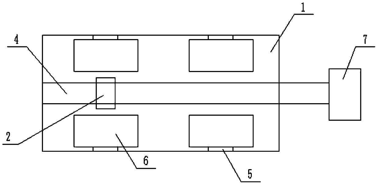 Buried automatic parking system