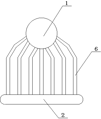 Waste heat boiler for small waste incineration plant