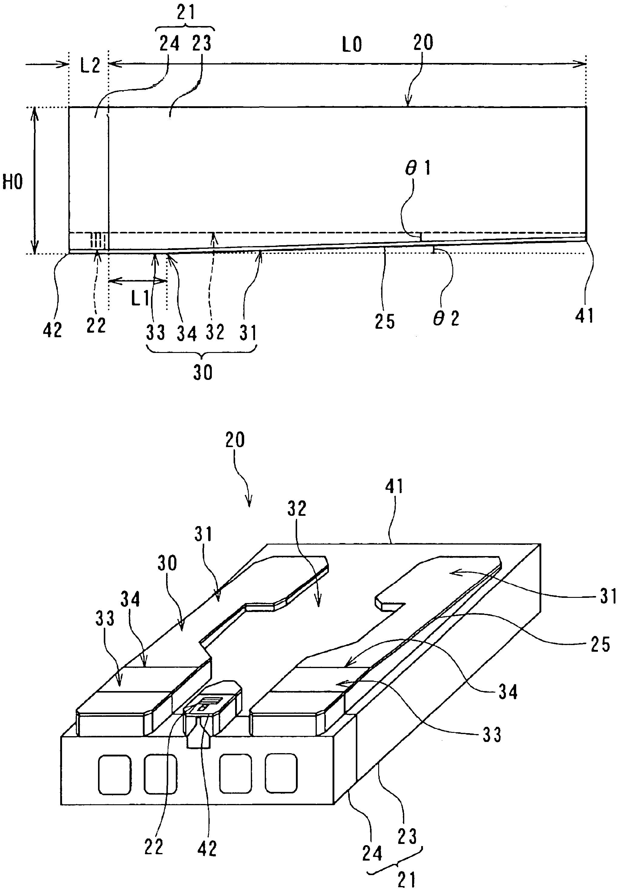 Slider of thin-film magnetic head and method of manufacturing same