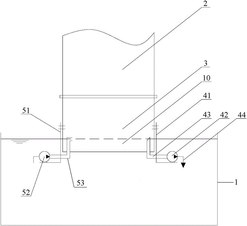 Furnace nose with slag blowing and discharging structure for hot galvanizing belts and use method thereof