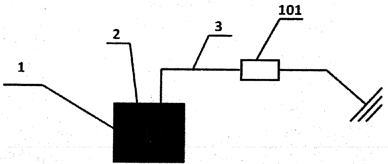 A method for eliminating the positive electricity generated during the working process of the negative ion generator