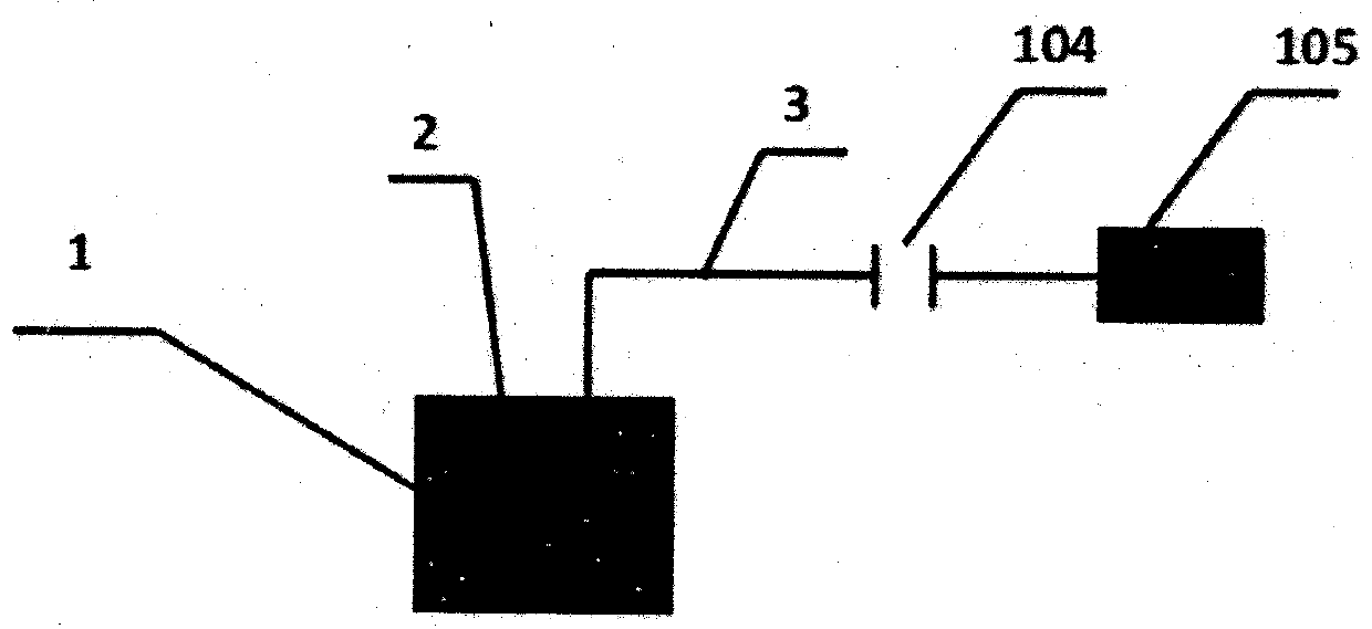 A method for eliminating the positive electricity generated during the working process of the negative ion generator