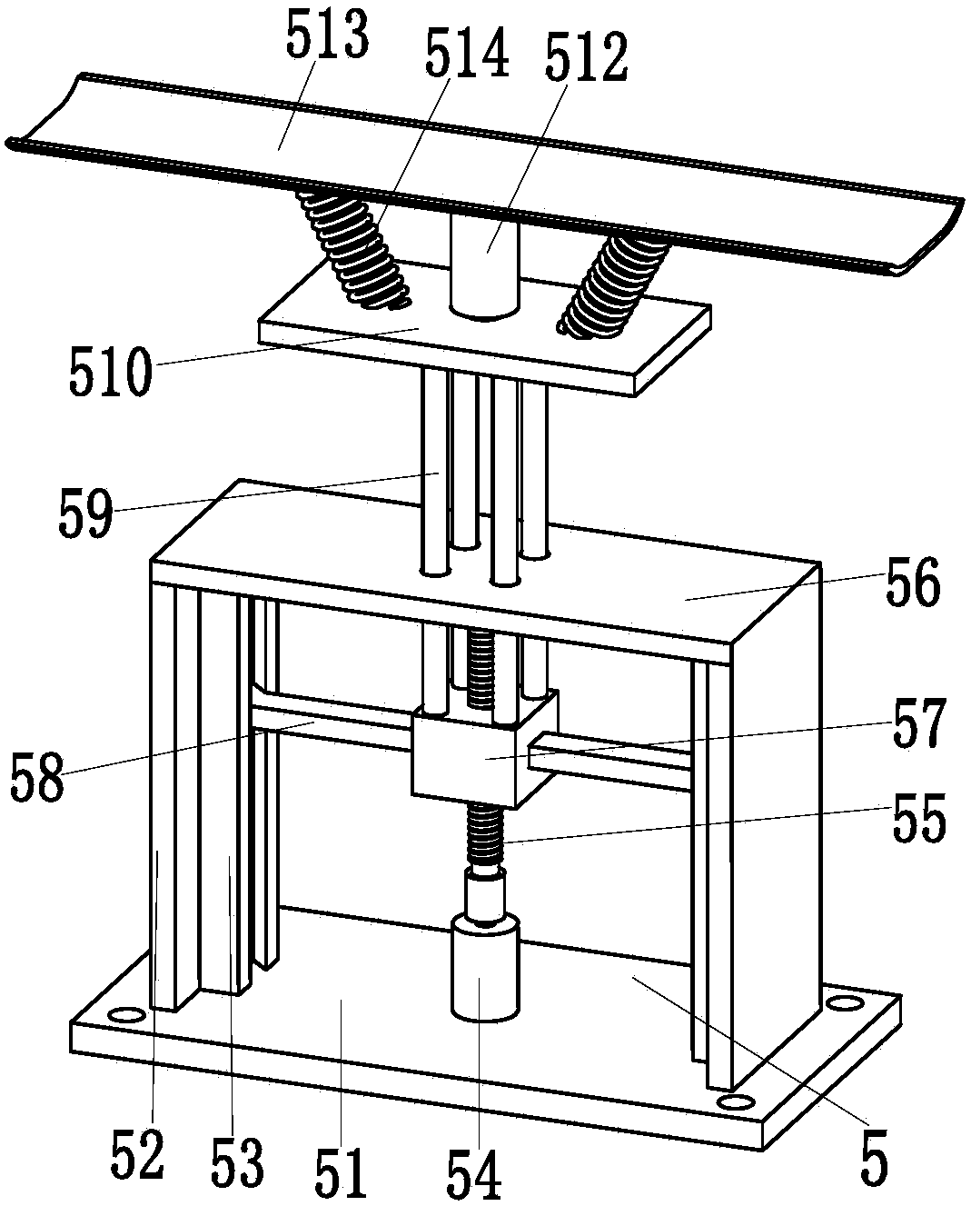 A lifting massage type hand-held intelligent toilet