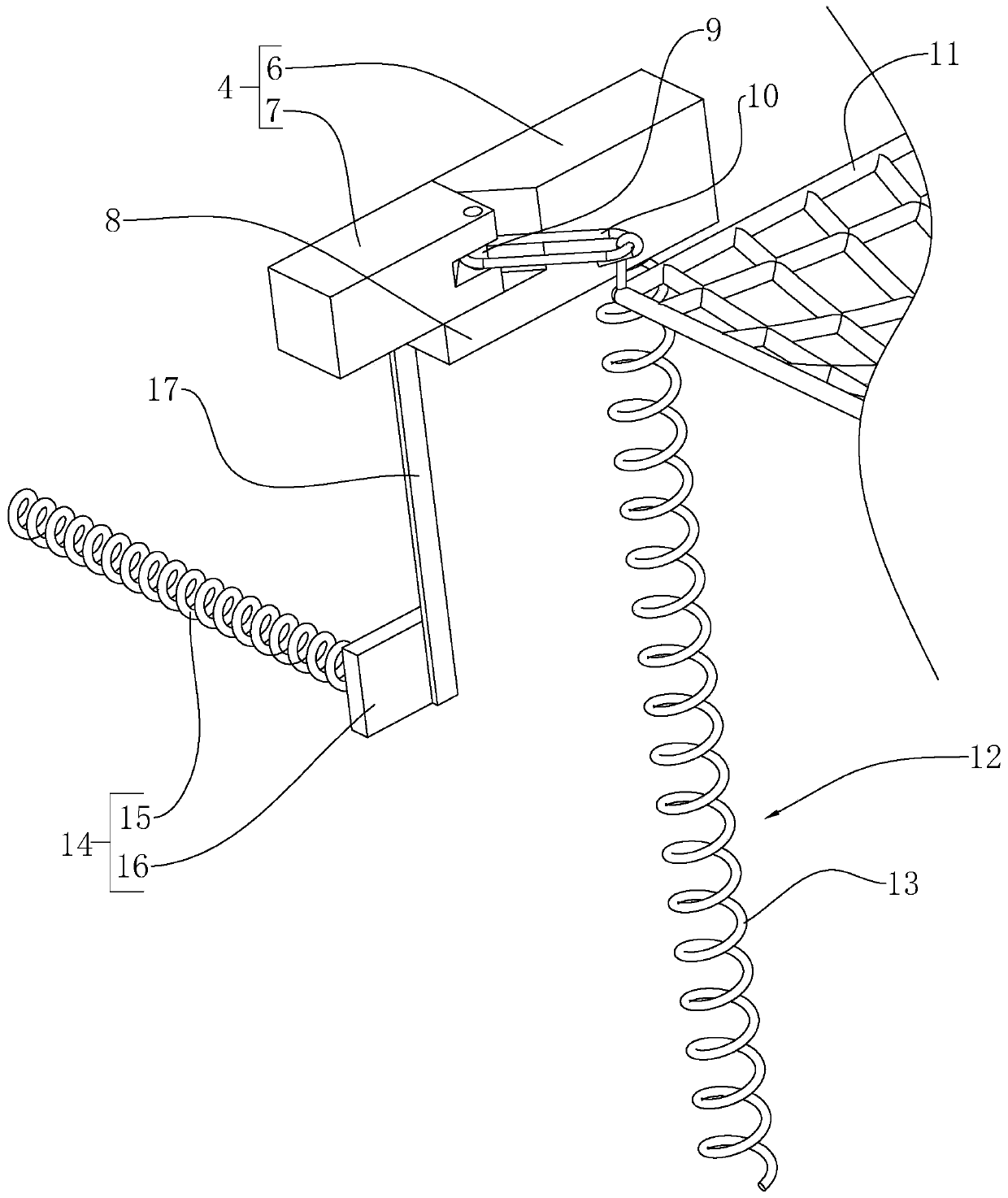 A drainage cellar system for municipal gardens