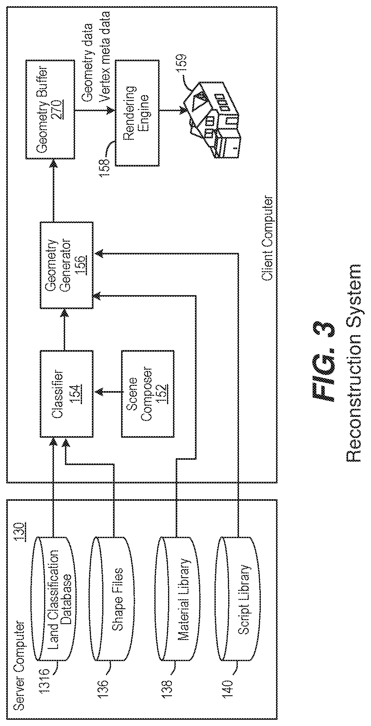 Reality-based three-dimensional infrastructure reconstruction