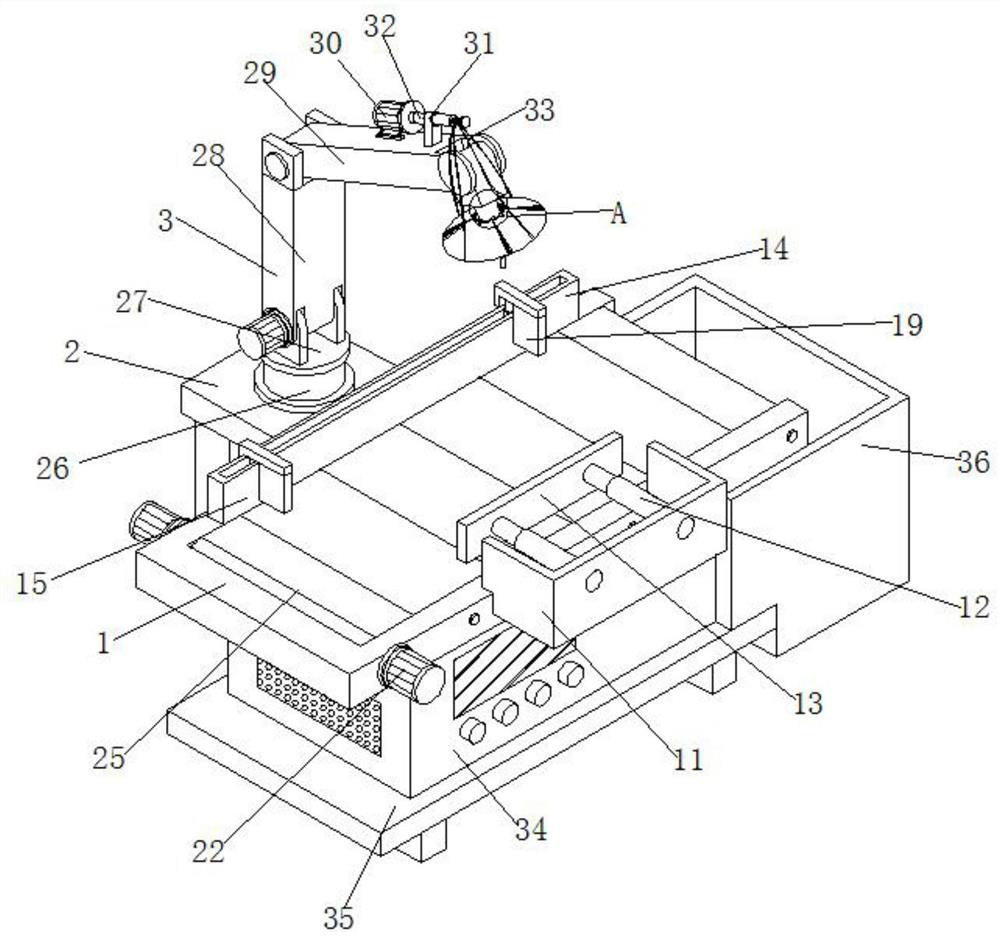 A welding robot based on three-dimensional form