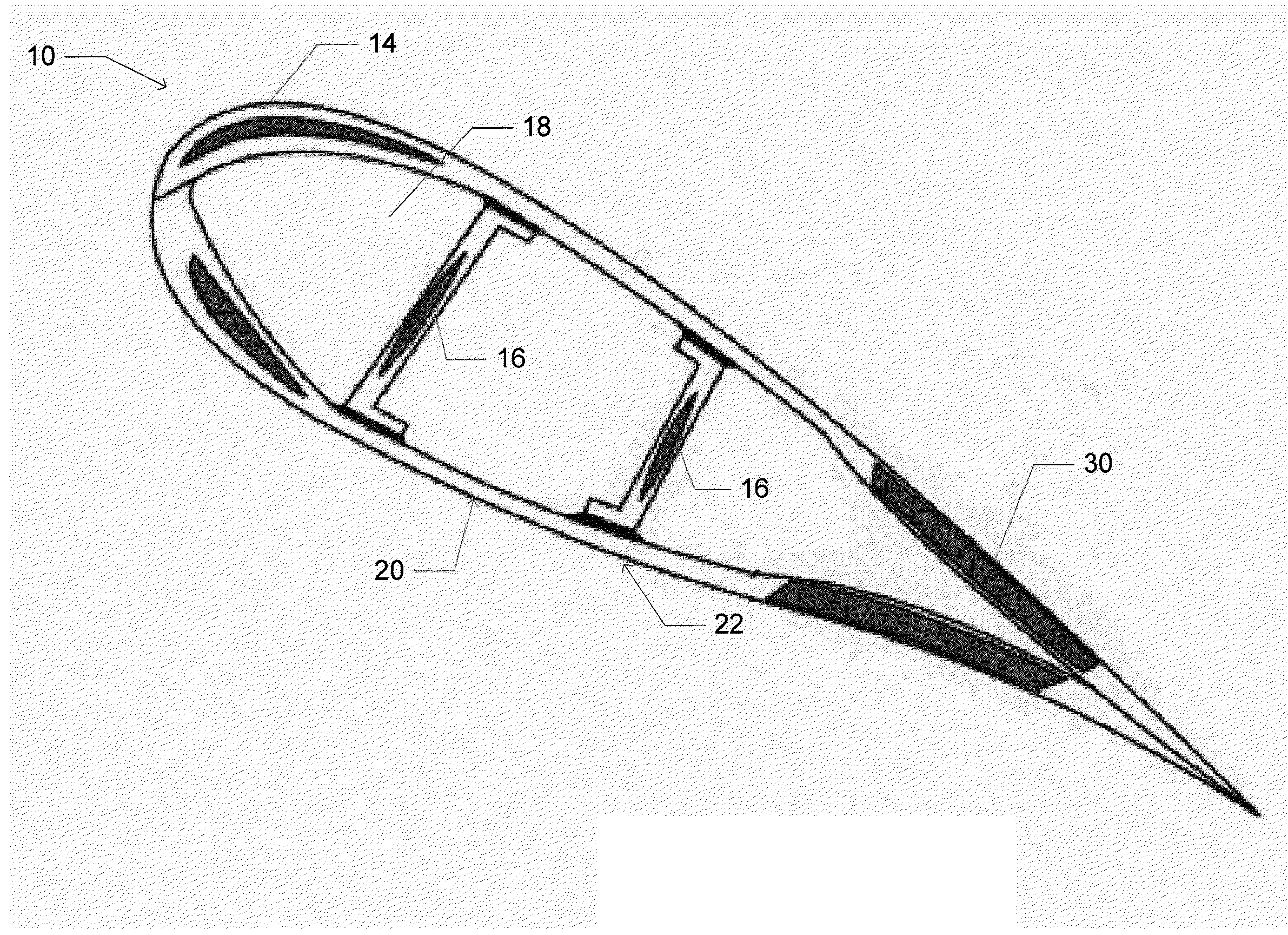 Cnt-tailored composite land-based structures