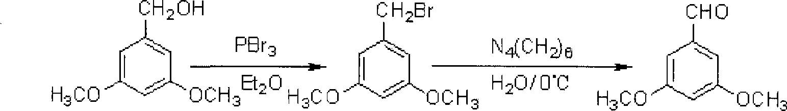 Method for oxidation synthesis of stilbenes by hexamethylenetetramine