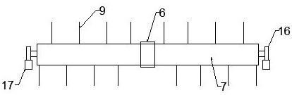 Treatment process for black and odorous sludge in black and odorous water body