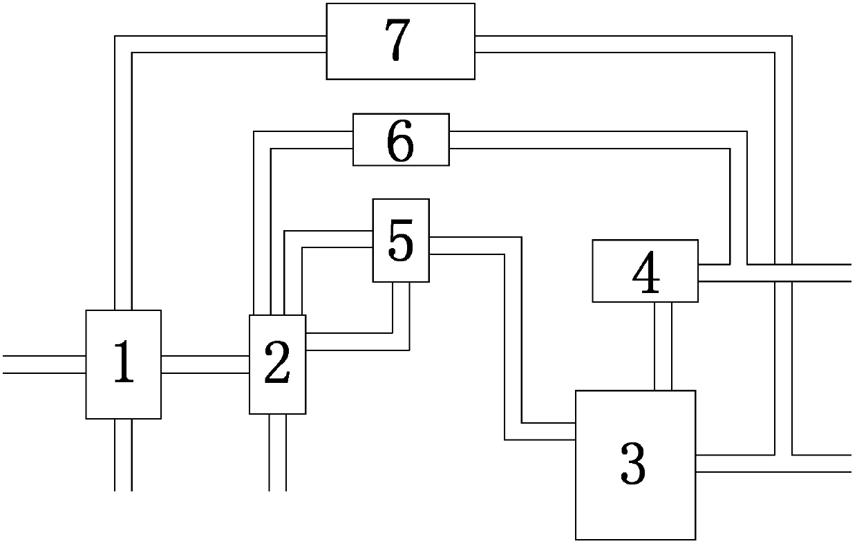 Treatment device of special biological organic garbage for animal farm