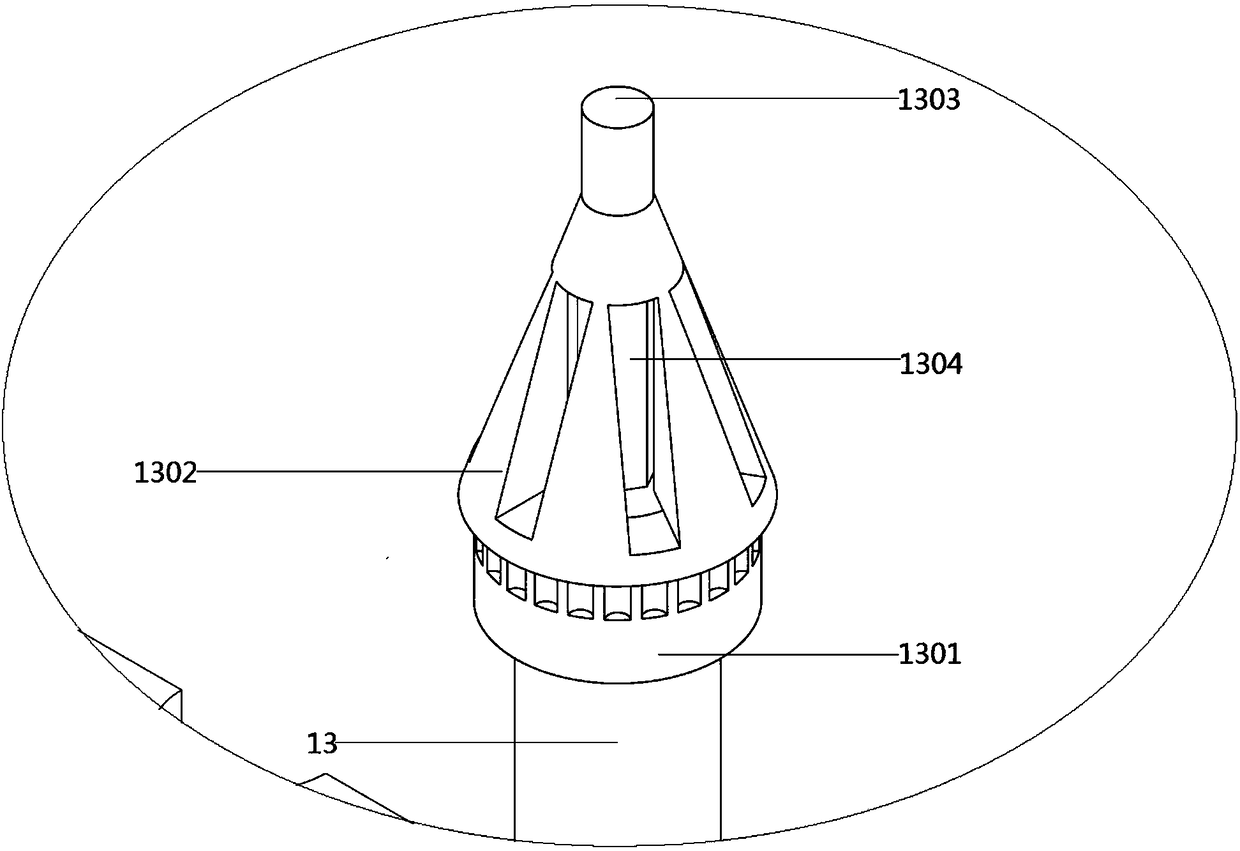 Greening watering device