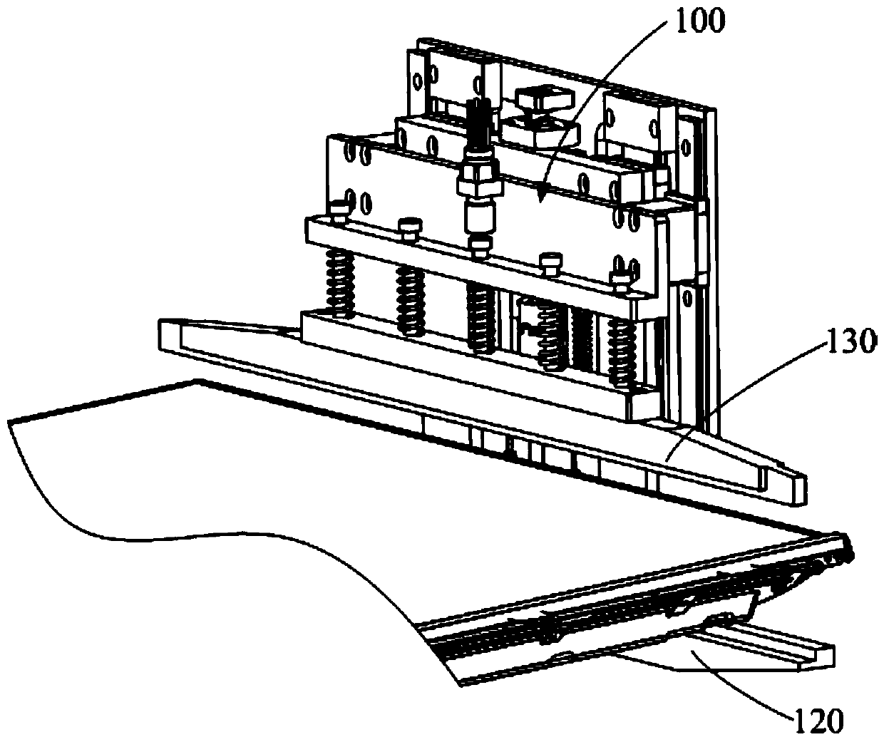 Pressure maintaining module and screen pressure maintainer