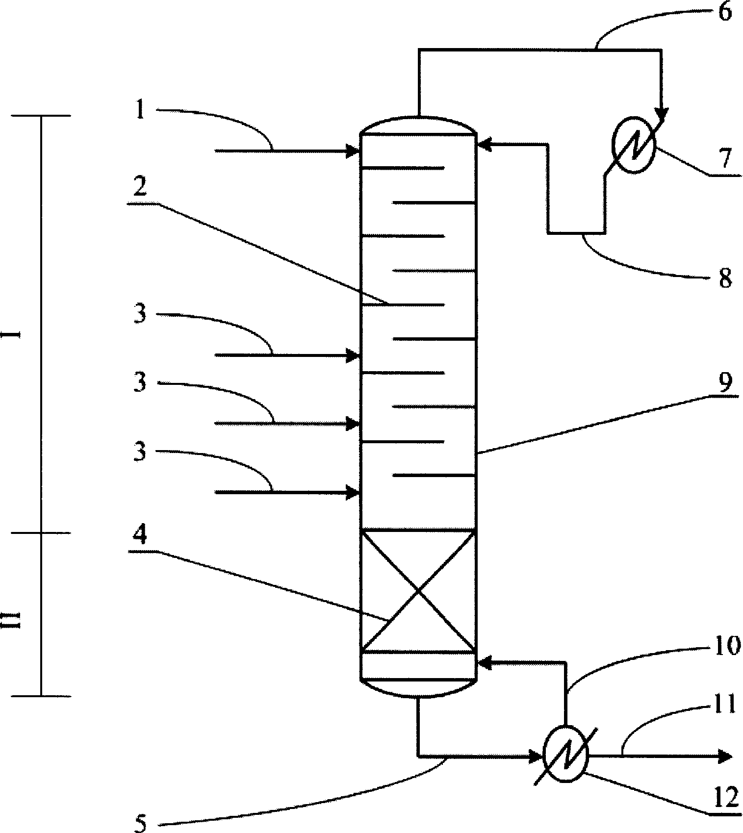 Method for producing glycol by epoxy ethane hydration