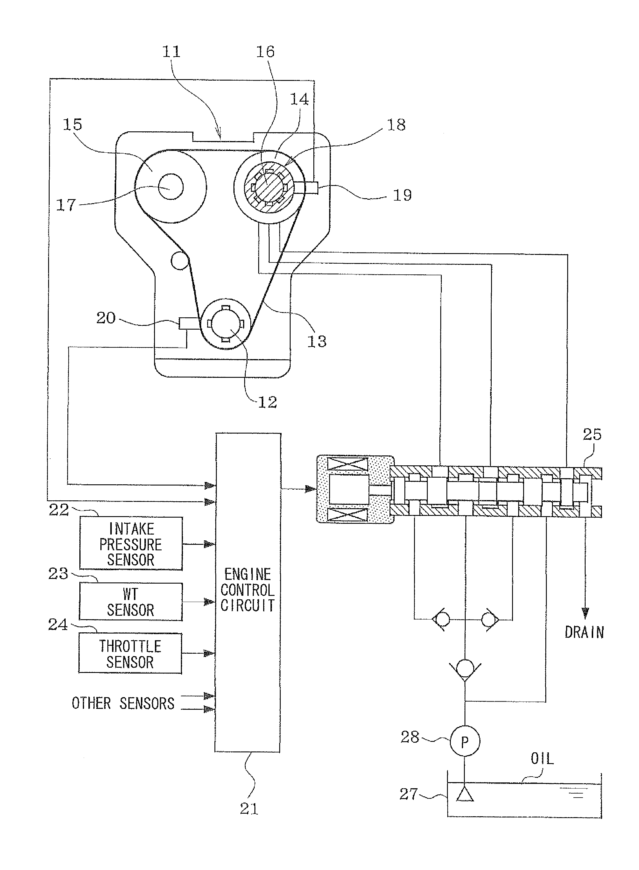 Variable valve timing control apparatus