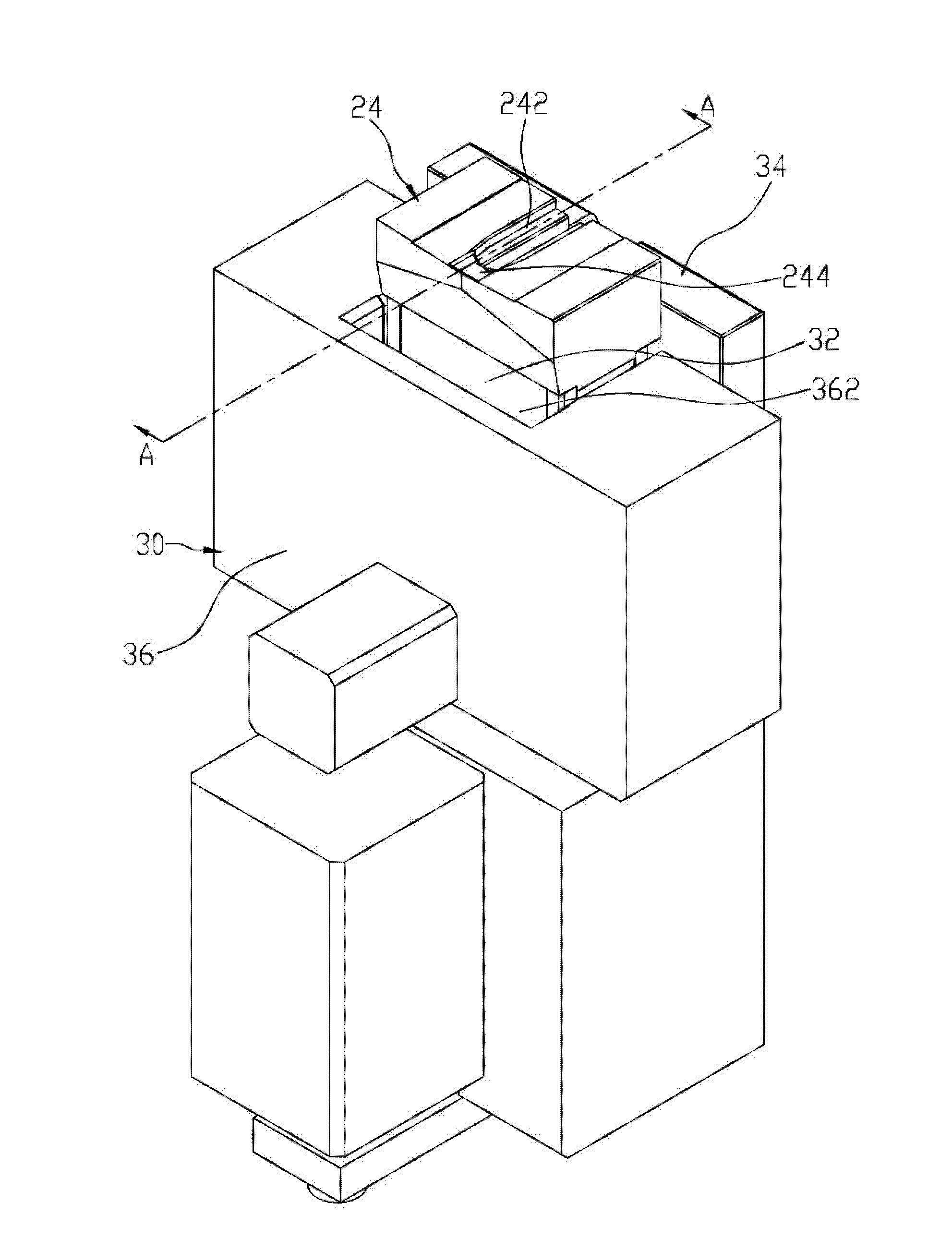 Zipper long chain cutting device