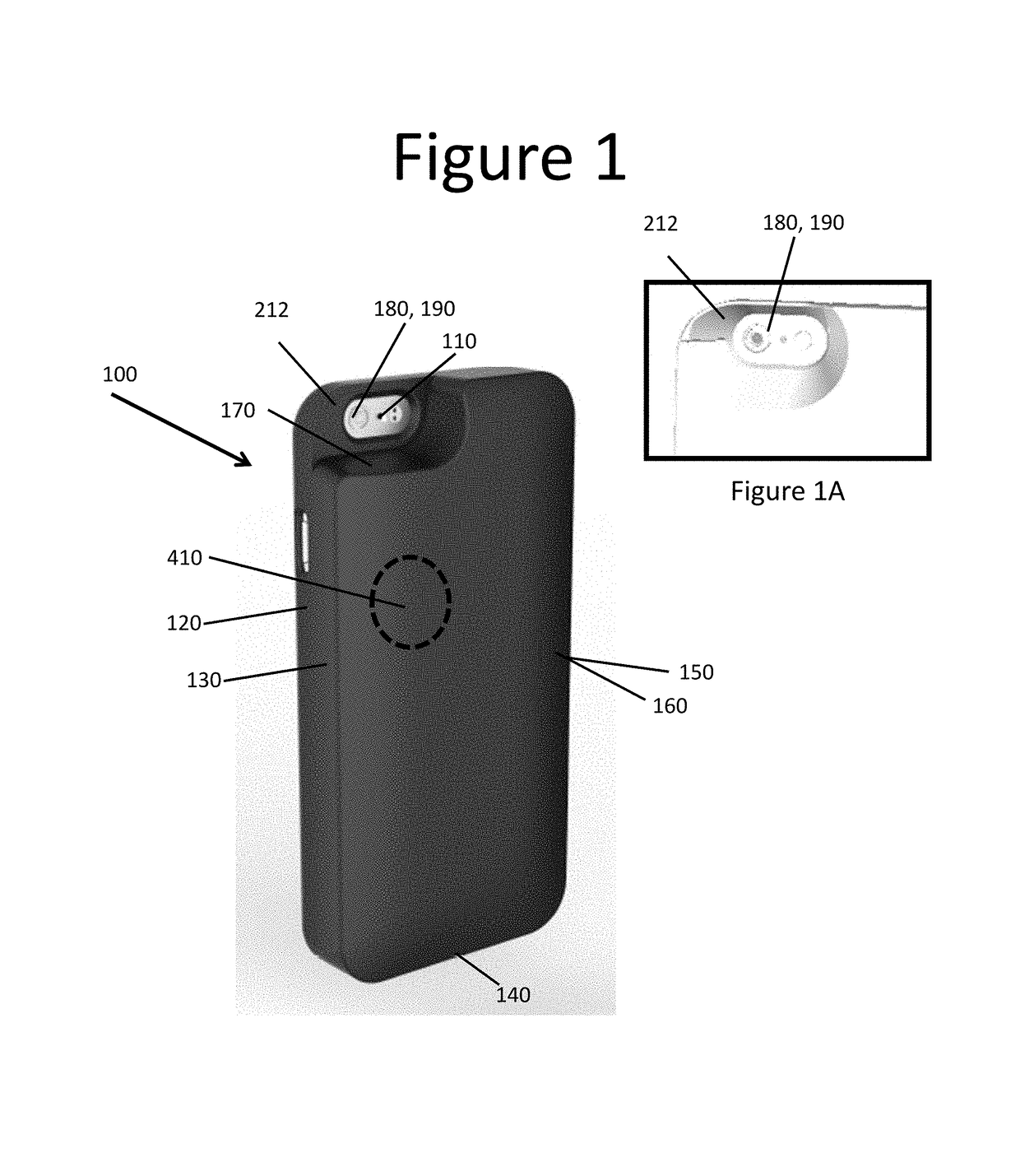 Phone case with ring deployment mechanism and method of capturing video using same