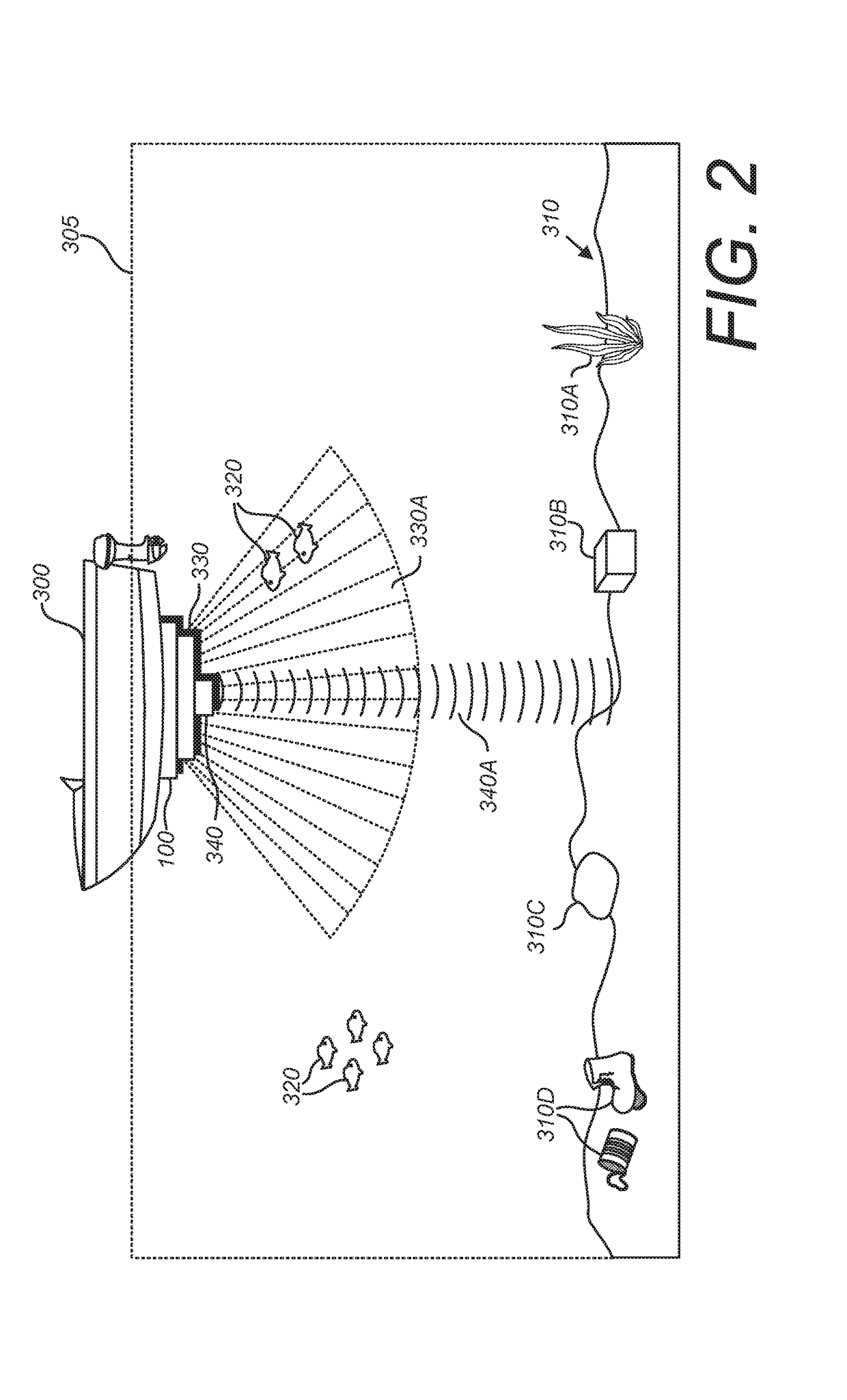 Synthetic underwater visualization system