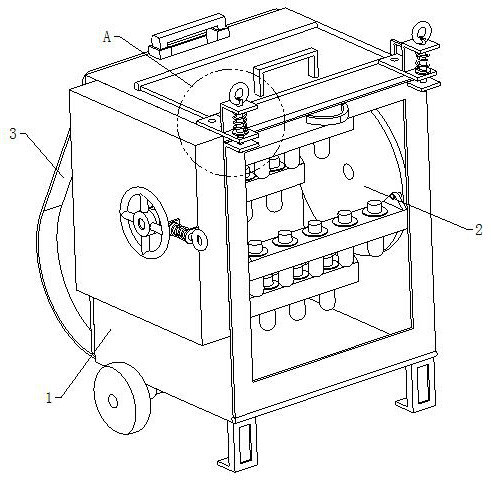 Intelligent sample storage box for petroleum geological exploration