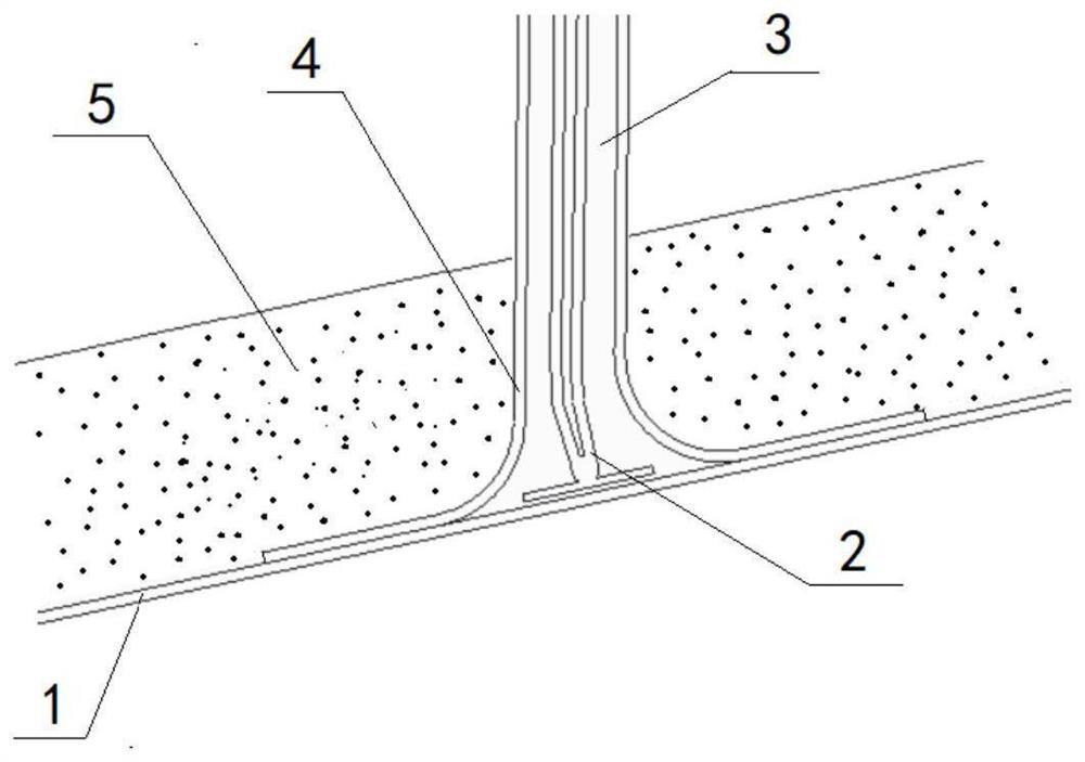 Galvanic couple protection structure and method for top of platinum channel cooling section