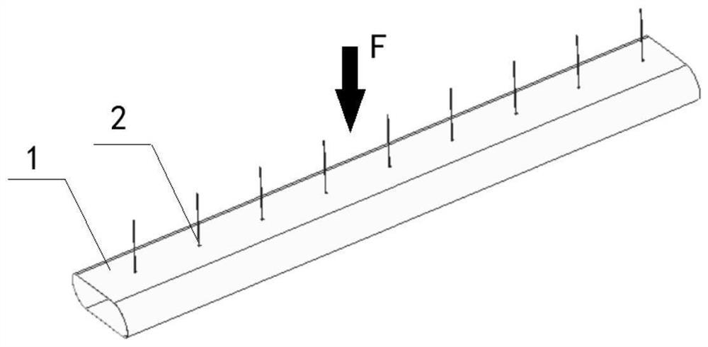 Galvanic couple protection structure and method for top of platinum channel cooling section