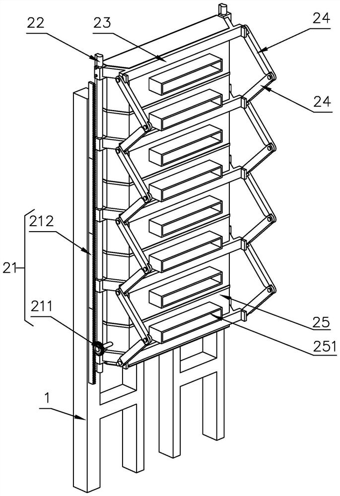 Hot-pressing waste gas collection treatment device