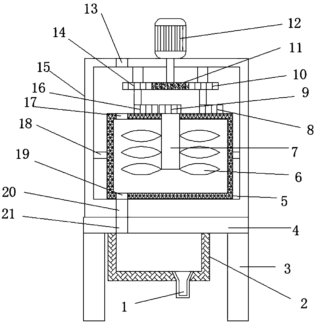 Extraction and separation device for biopharmaceutical industry