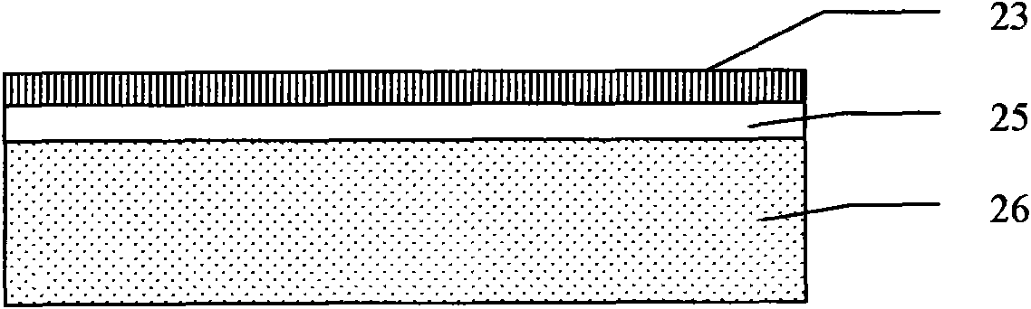 Large-power forward LED chip structure