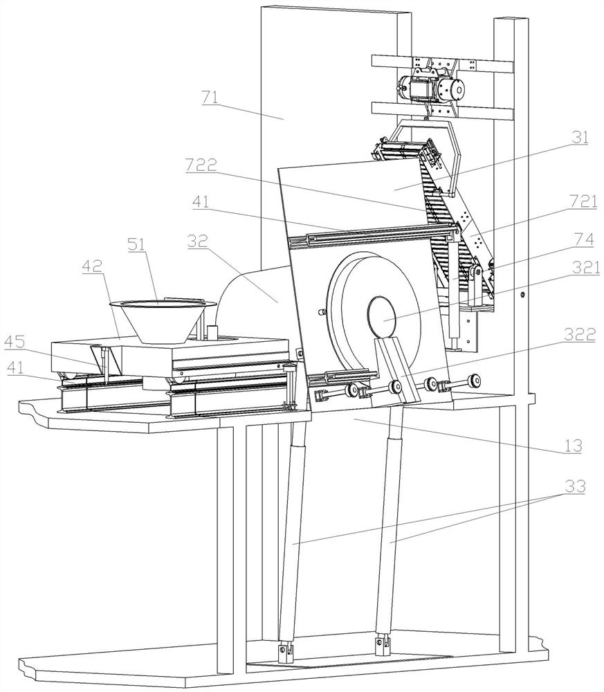 Radioactive nuclear waste metal smelting and feeding assembly