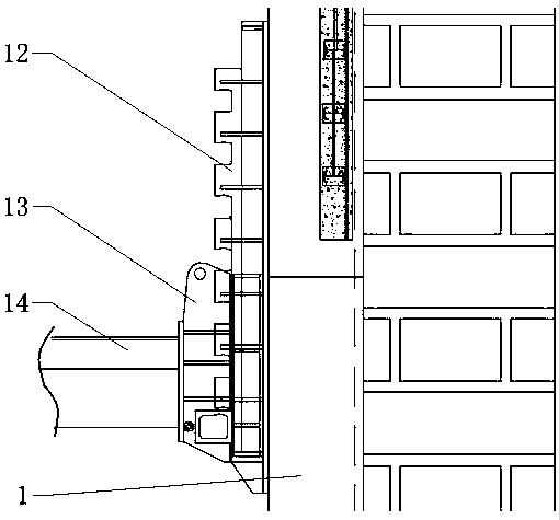 A method of using a cantilever shaft boring machine