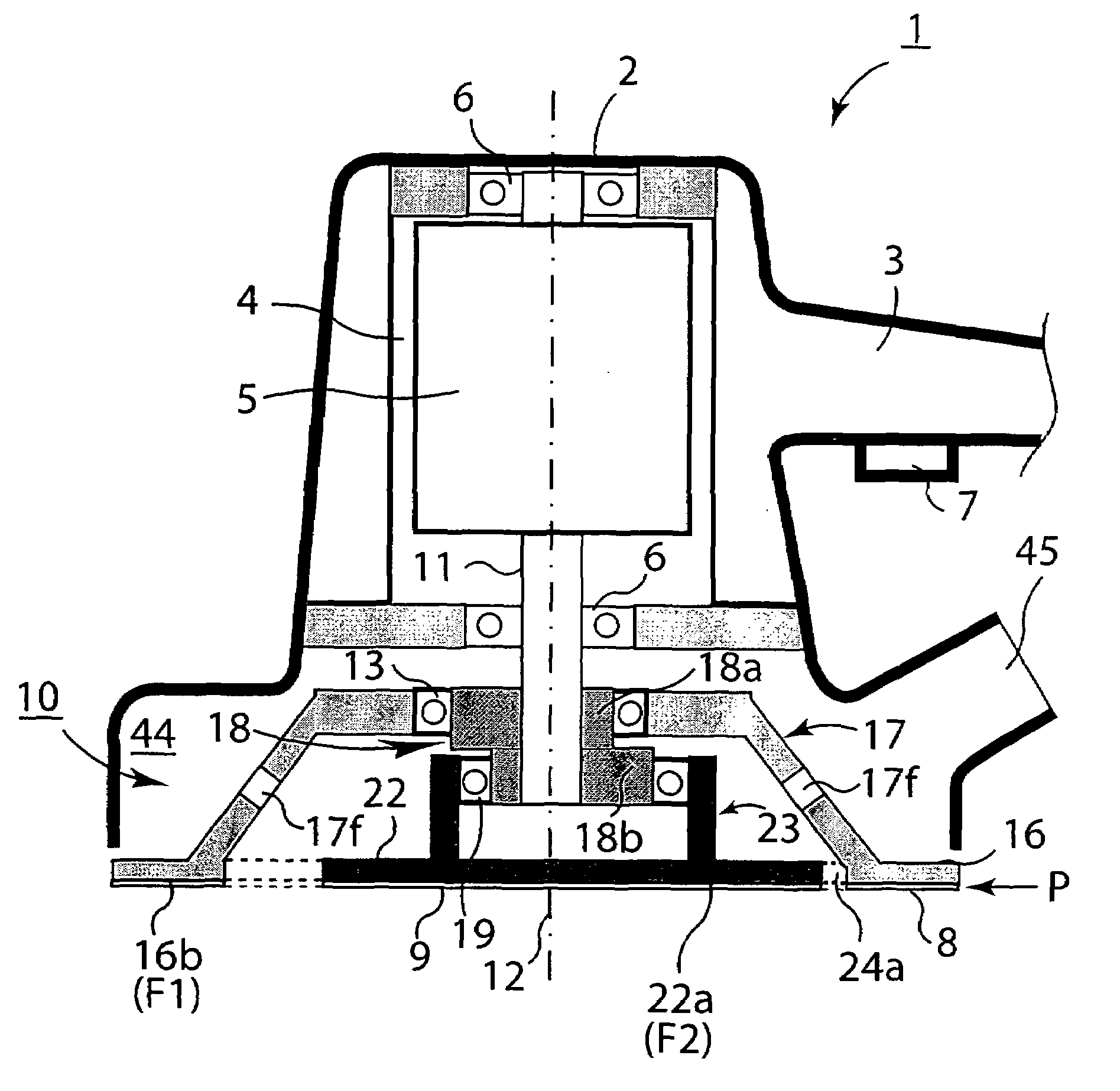 Anti-vibration arrangement