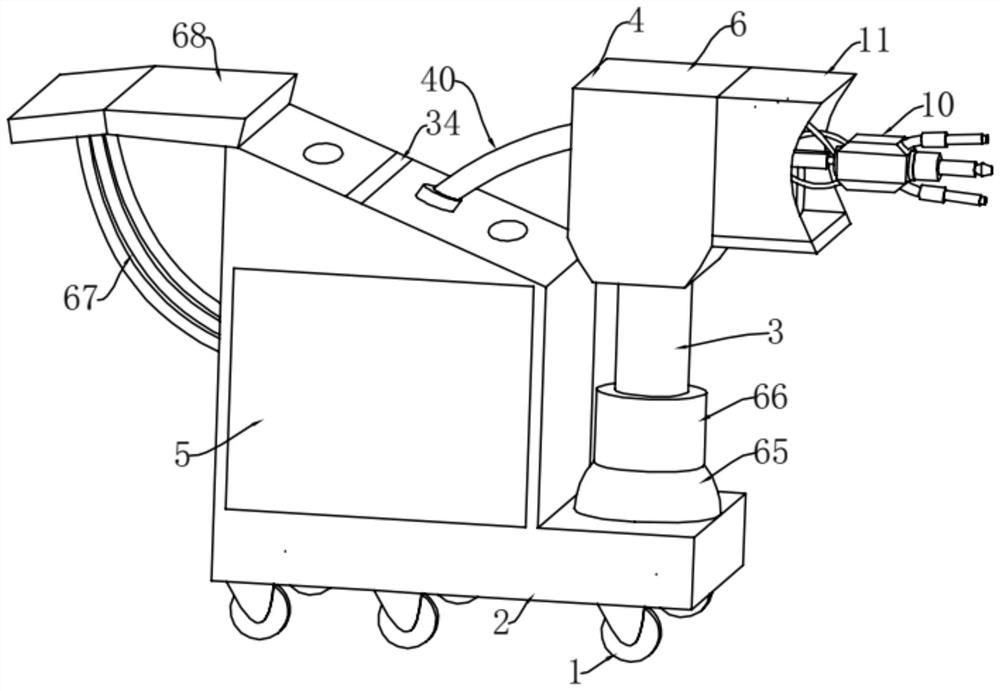 Seedling-growing spray-irrigation device