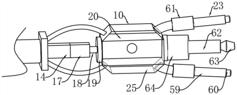 Seedling-growing spray-irrigation device